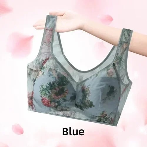 🔥Cooling Comfort Bra Made From Ice Silk And Lace👍