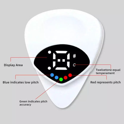 ✨2-in-1 Guitar Picks-Acoustic Guitar Tuner