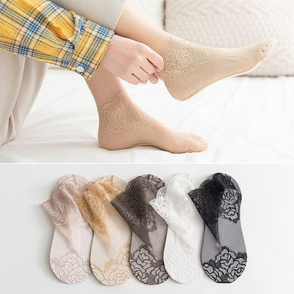 💋 Ladies Fashion Lace Socks🥳
