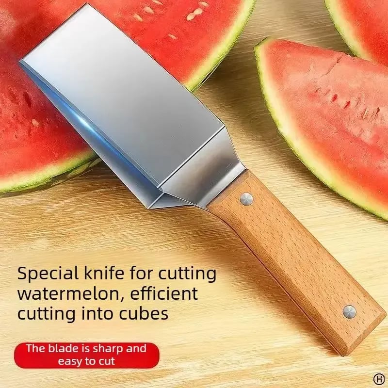 🍉✨Stainless Steel Watermelon Slicer | Fast, Clean & Effortless Cutting