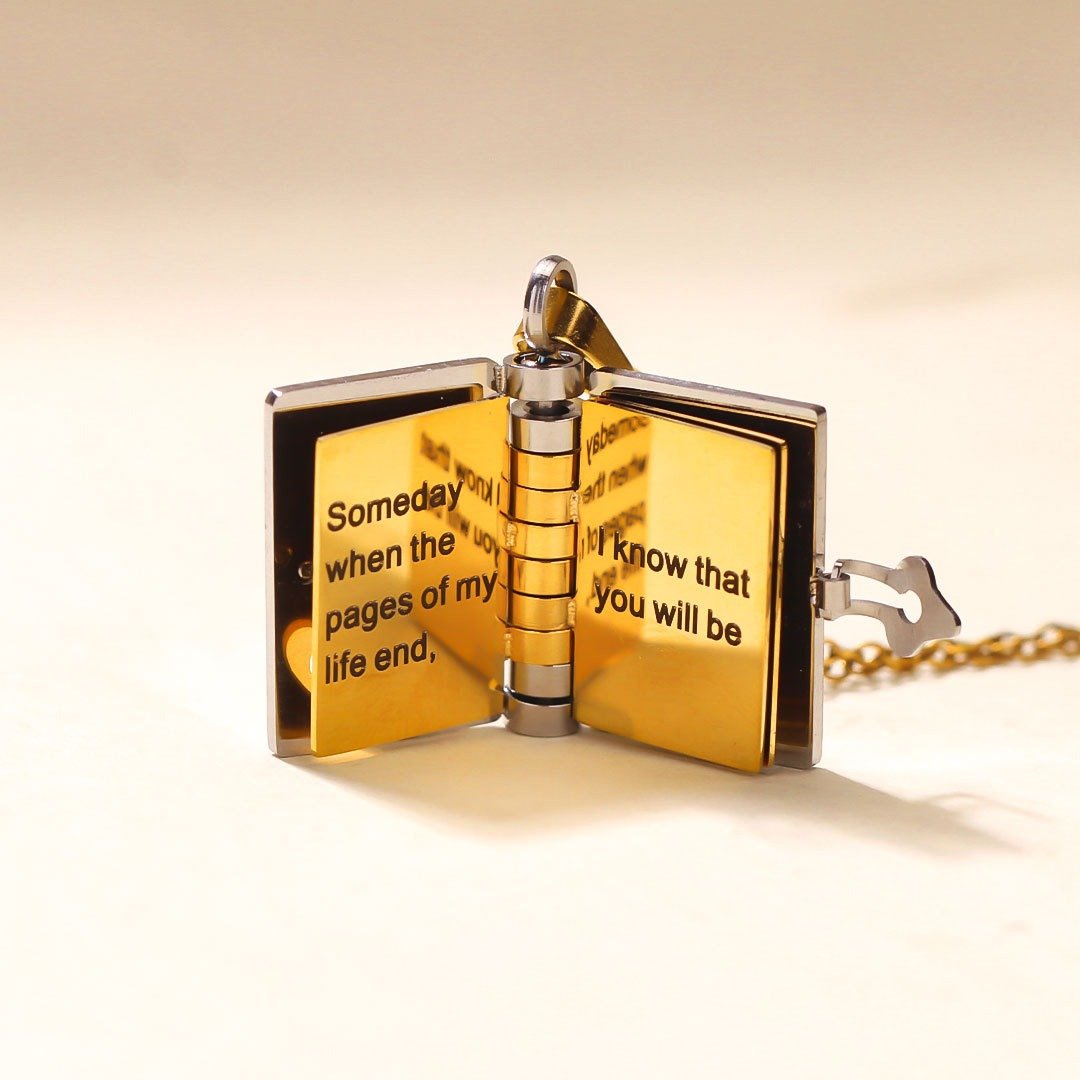 💥 The Most Beautiful Chapter Book Necklace