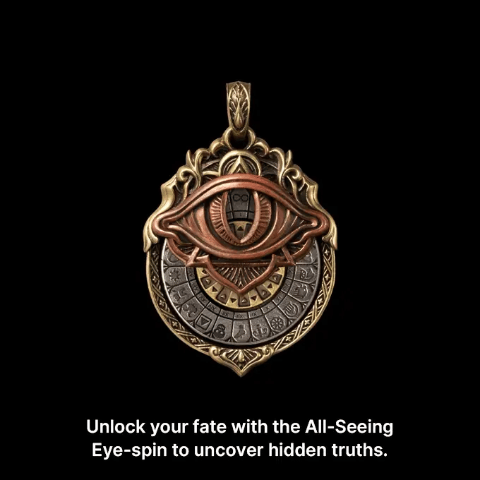 👁️‍🗨️Handmade Tarot Vision Pendant: Connect to Cosmic Wisdom Anytime(Cheat Sheet Included) 🔥🔥 Buy 2 Get 10% Off