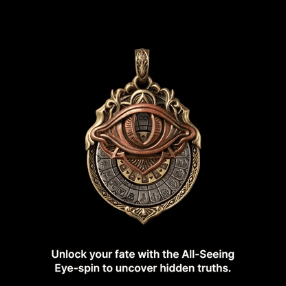 👁️‍🗨️Handmade Tarot Vision Pendant: Connect to Cosmic Wisdom Anytime(Cheat Sheet Included) 🔥🔥 Buy 2 Get 10% Off