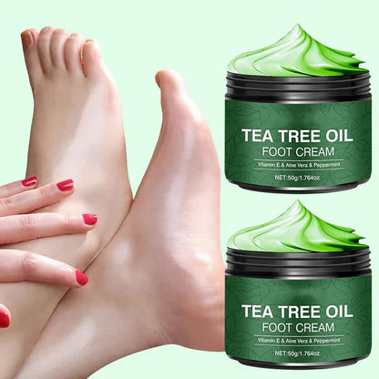 🥳2026 HOT SALE🥳💞50K+ SOLD!✨ 💝Soothing Aloe Vera & Tea Tree Foot Moisturizer💧BUY 1 GET 1 FREE💧