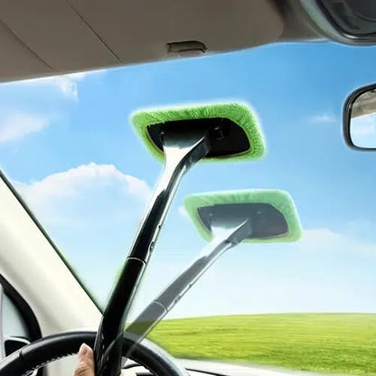 🧽 Buy 1 Get 1 FREE! Windshield Cleaning Tool – Streak-Free, No More Foggy Glass!