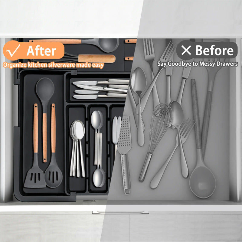 Expandable Drawer Organizer Tray
