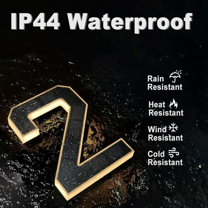 🏡 Upgrade Your Home’s Curb Appeal ✨ Modern LED House Number Light – For Stylish, All-Night Visibility!