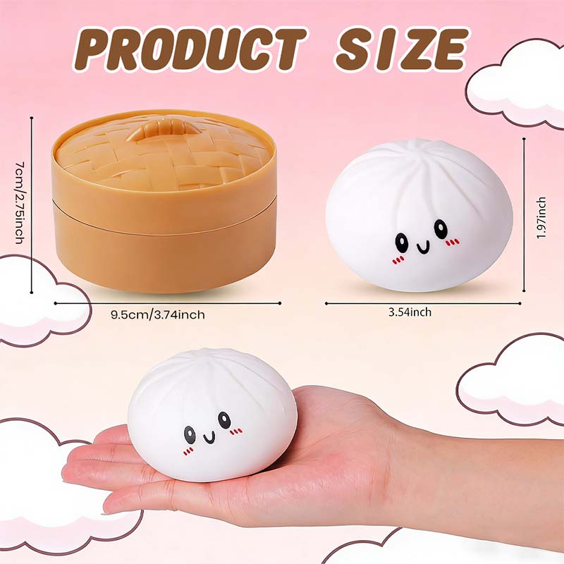Ultra-Rare Rainbow Smiling Dumpling Squishy     🔥🔥 Buy 2, Get 10% Off