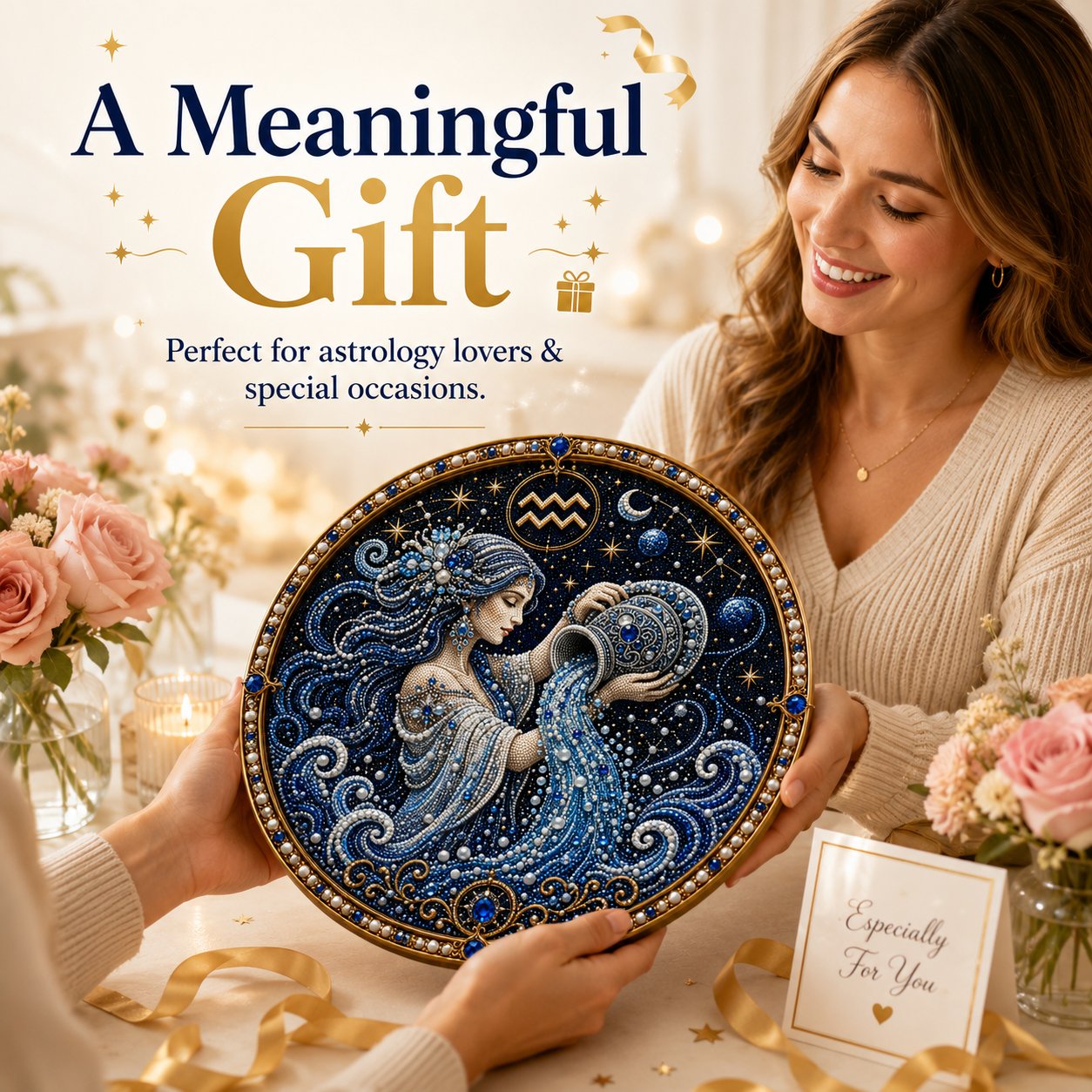 🔥 12 Zodiac Signs Pearl Art Kit ♈🌙