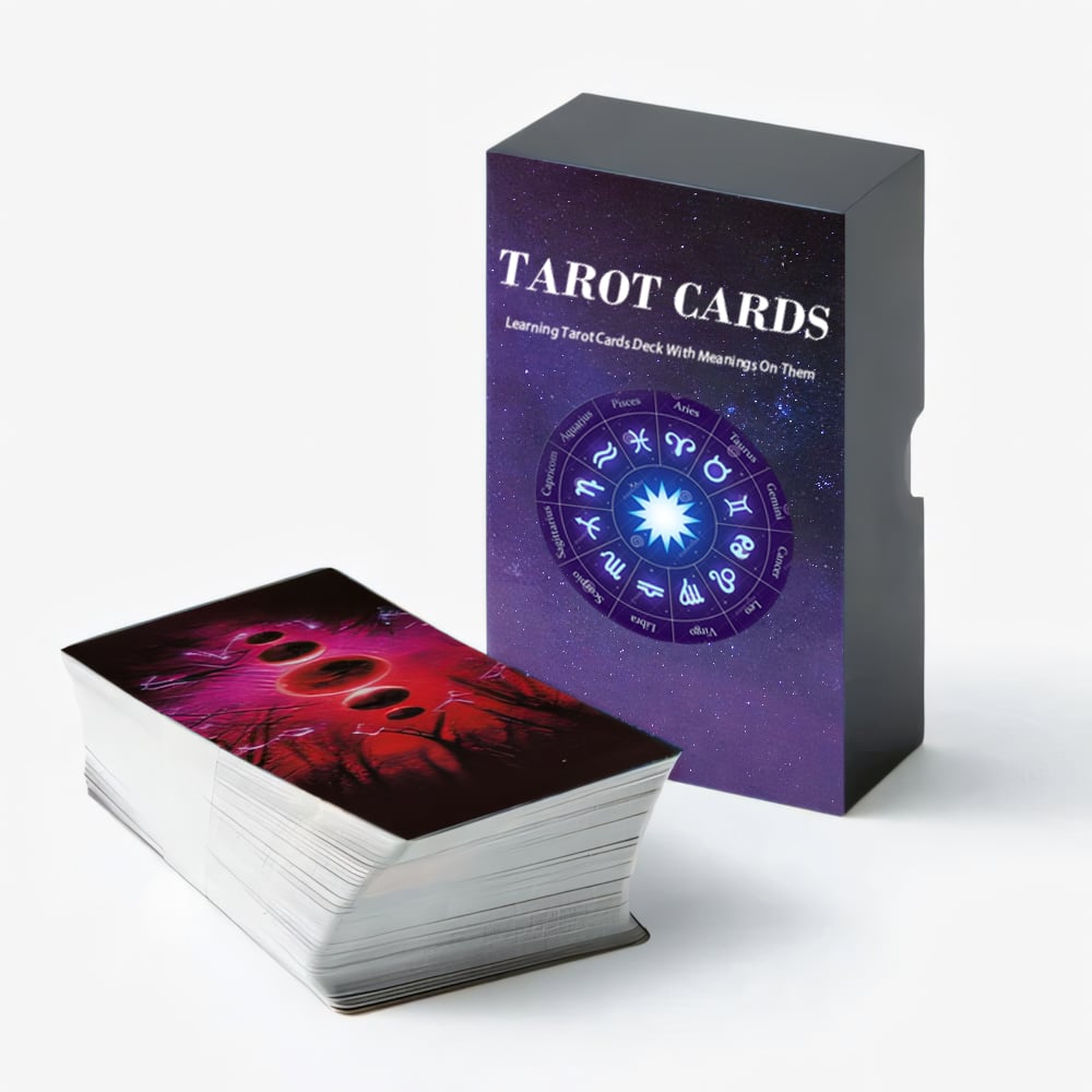 🔮Learning Tarot Cards Deck With Meanings On Them
