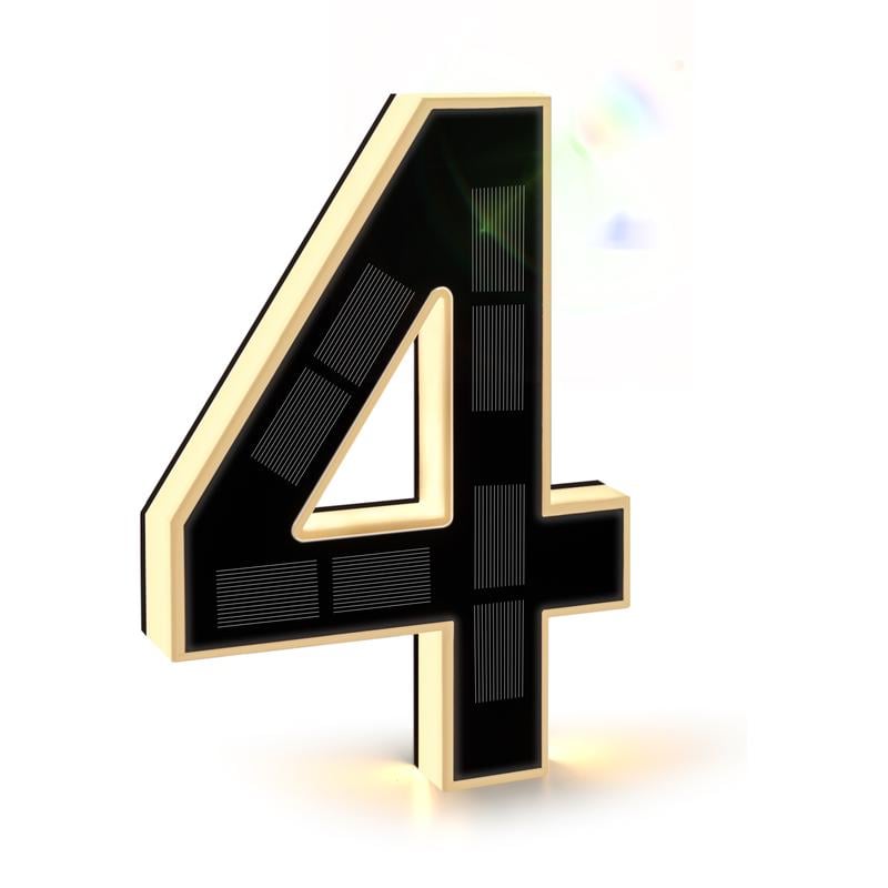 🏡 Upgrade Your Home’s Curb Appeal ✨ Modern LED House Number Light – For Stylish, All-Night Visibility!