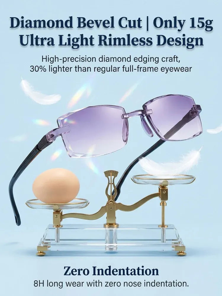 [Regain Your Youthful Vision] Smart Zoom Diamond-Cut Reading Glasses