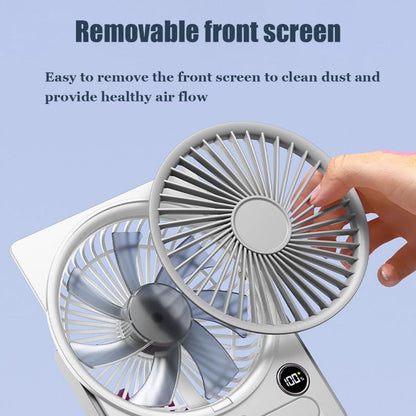 🌬️📱 2-in-1 Fan Phone Holder – Stay Cool & Hands-Free Anywhere! ❄️✨