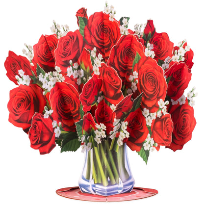 💐 3D Pop-Up Flower Bouquet Card – A Gift That Blooms
