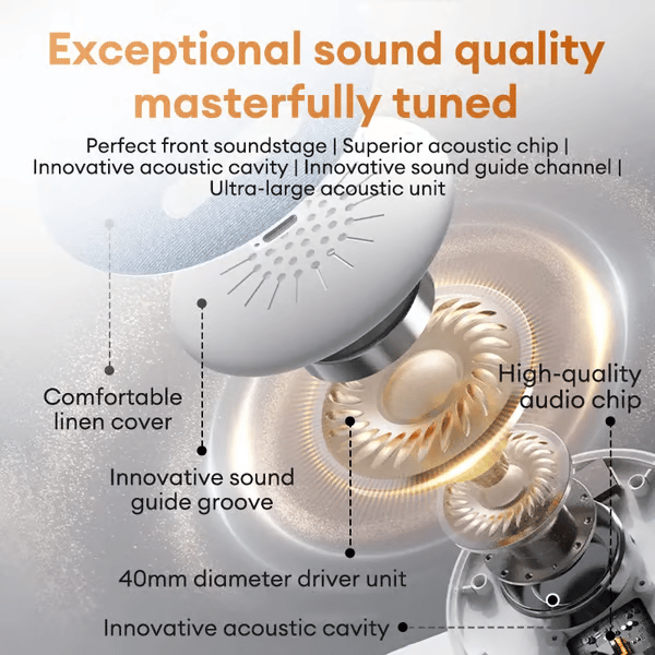 🔥S1 Ultra-Thin Bluetooth Pillow Speaker - Bone Conduction Technology