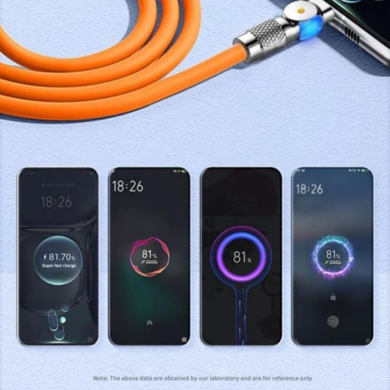 ⚡180° Rotating Streamer Data Cable