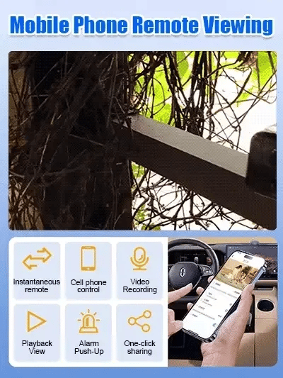 W03 Smart WiFi Security Camera – 1080P HD, Night Vision, Low Power