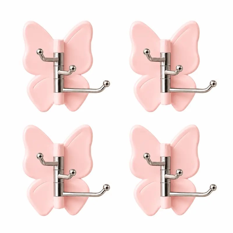 🔥2026 SALE - 🦋No Drilling Swivel Butterfly Hook