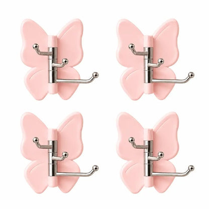 🔥2026 SALE - 🦋No Drilling Swivel Butterfly Hook