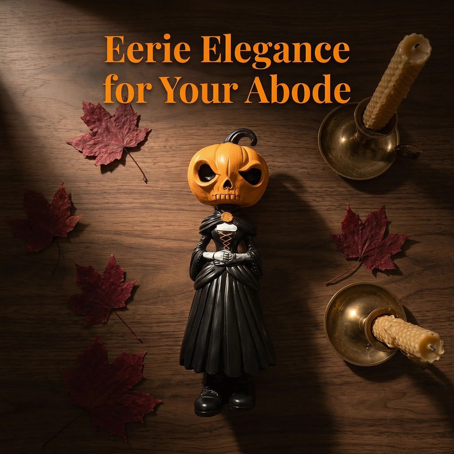 🎁🎉 50% OFF This Week! 🌟👻 Halloween Pumpkin Man Figurine 🎃