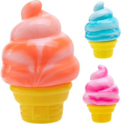 🔥Ice Cream Squeeze Squishy, Ice Cream Squishy, Slow Rise Sensory Fidget Toy, Easter Basket Stuffers Party Favors🍦Buy 2 Get 1 Free-3PCS