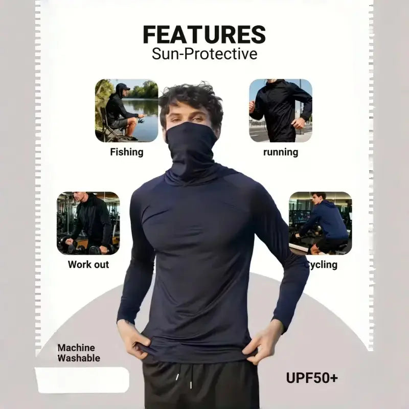 👕🔥 Men's 6-Piece Slim Fit Hoodie Pullover Set