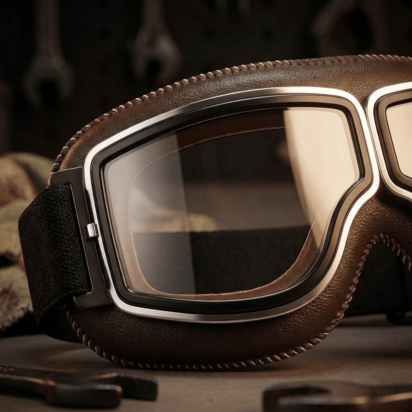 🕶️Vintage Motorcycle Goggles (Fits Over Glasses)