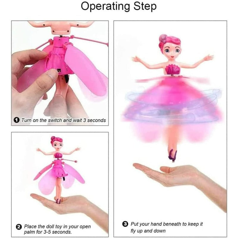 🧚 Hand-Controlled Flying Fairy – Magical Hovering Fun for Kids