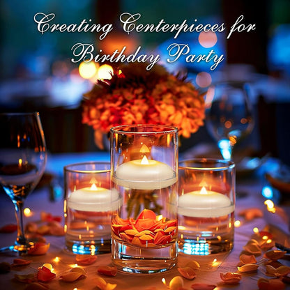 🔥HOT SALE🔥🕯️Water-Activated Flameless Floating LED Candles – Romantic Waterproof Glow for Any Occasion