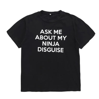 🔥🤣Ninja Disguise T-shirt，😍 Buy 1 Get 1 Free