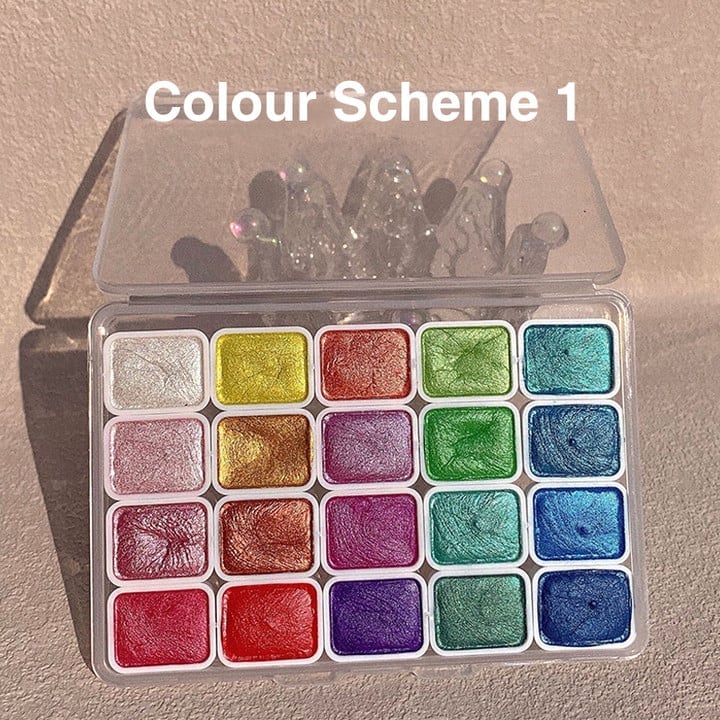 🔥Shifting Watercolor Painting Set 🥳Buy 2 Get 1 Free