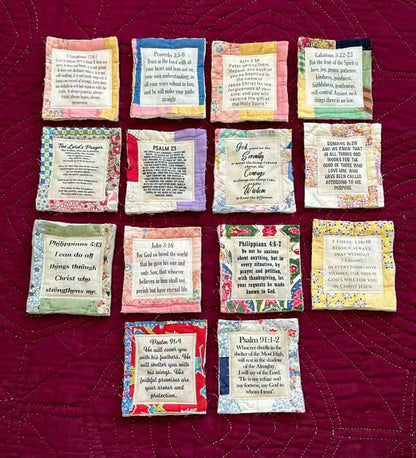 🔥Limited Time Buy 1 Get 1 Free🔥✝️Best Encouraged And Blessed Gift-Prayer Quilt with cross inside