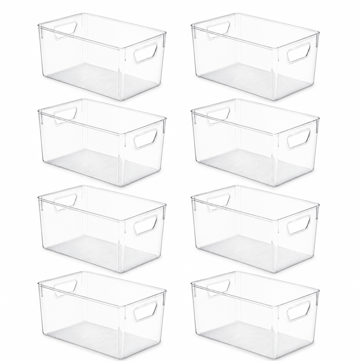 🔥 BIG SALE 🔥 Crystal Clear Freezer Storage Bins | More You Buy, More You Save!