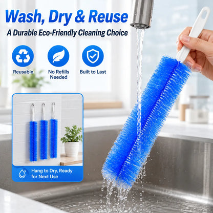 🔥⏰Buy 1 Get 1 Free（6 pack)⏳🔥3-pack set——Bendable Microfiber Head,Reusable Dust Remover