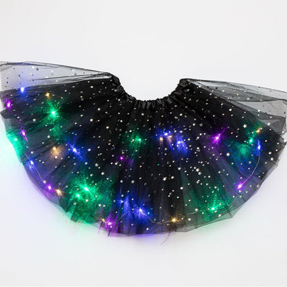 Final Clearance!🌟 Princess Glow LED Skirt | Soft, Safe & Stretchy for All-Day Play– Last Chance at This Price! 🔥🔥Buy 2 Get 10% Off