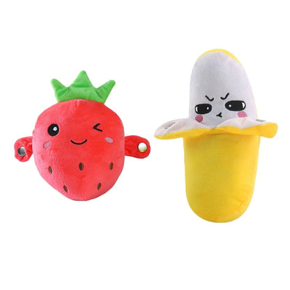 🌟 Final Clearance! 💖Interactive Music Plush Toy Set🍌🍓🥕