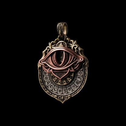 👁️‍🗨️Handmade Tarot Vision Pendant: Connect to Cosmic Wisdom Anytime(Cheat Sheet Included) 🔥🔥 Buy 2 Get 10% Off