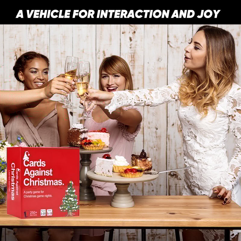 🏆Flash Sale⚡🔥Cards Against Christmas - Game for Christmas Nights
