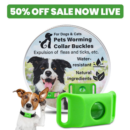 🐶🐱 12 Month Flea & Tick Collar | Long Lasting Protection