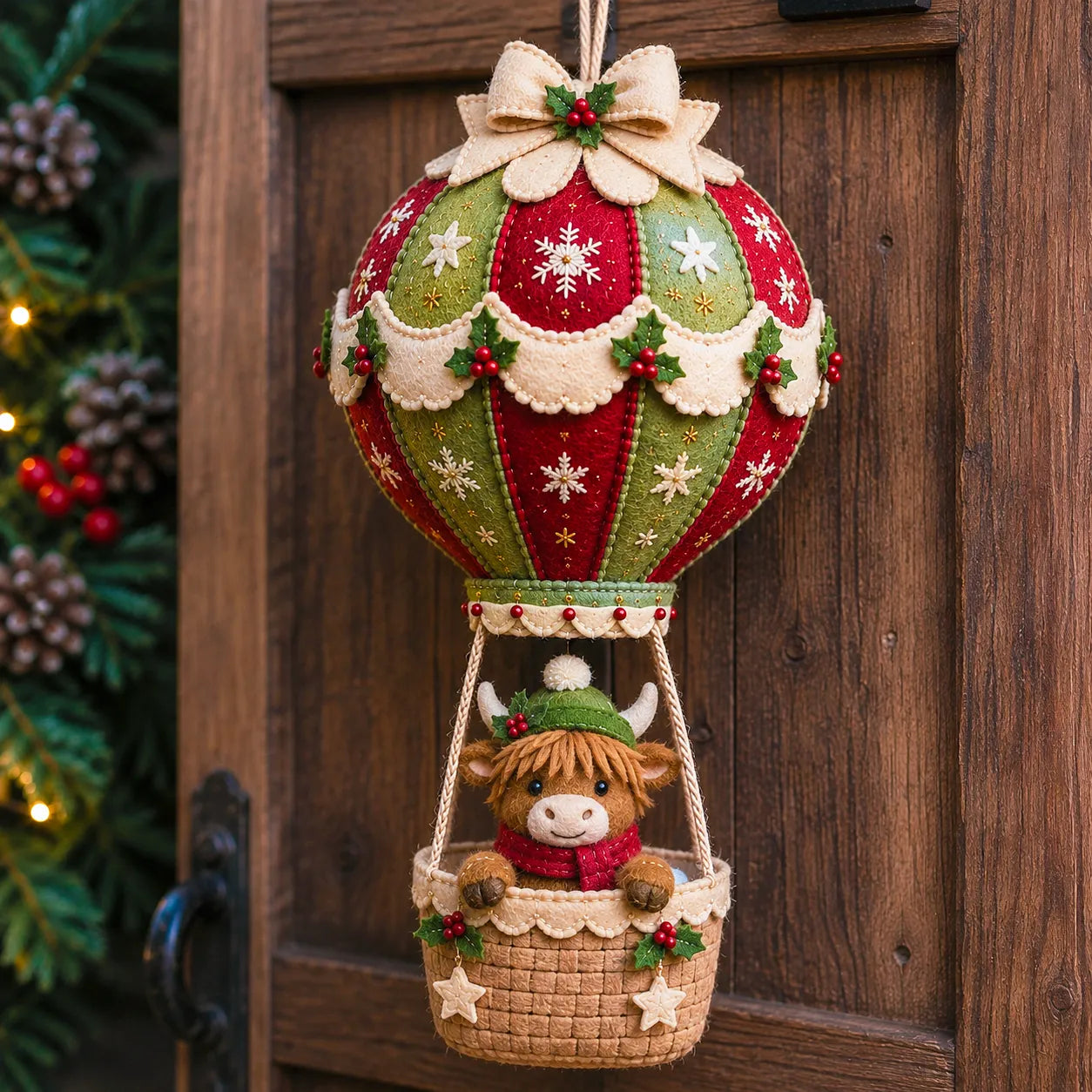 🎈LAST DAY 50% OFF - 🎈 Christmas Hot Air Balloon Hanging DIY Kit