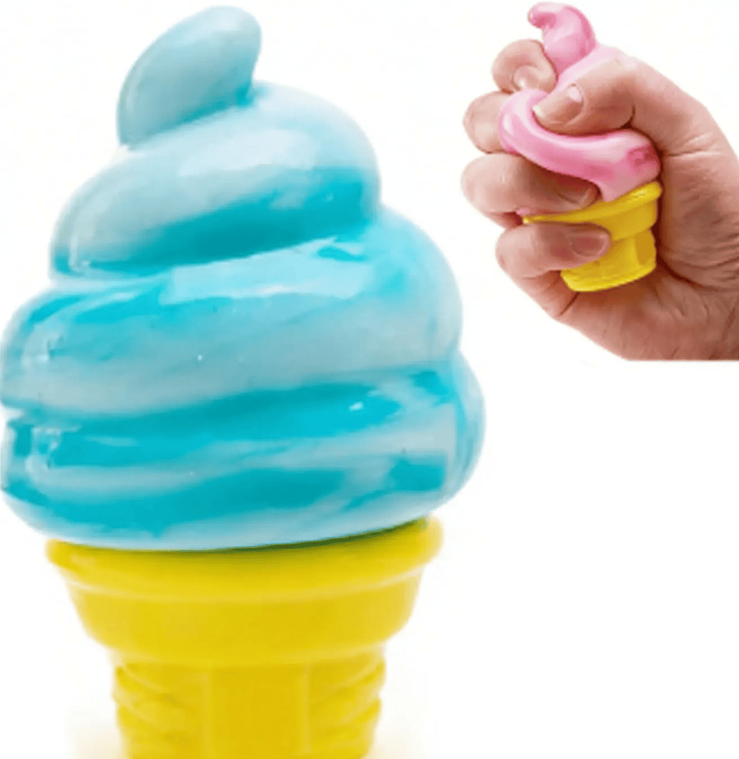 🔥Ice Cream Squeeze Squishy, Ice Cream Squishy, Slow Rise Sensory Fidget Toy, Easter Basket Stuffers Party Favors🍦Buy 2 Get 1 Free-3PCS