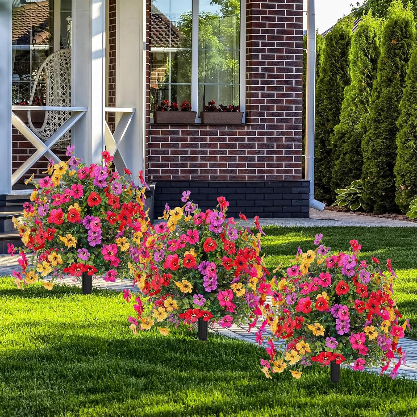 🎁 Last Day Sale - 50% Off 🔥Outdoor/Indoor UV Resistant & Waterproof Artificial Flower Decor🌱