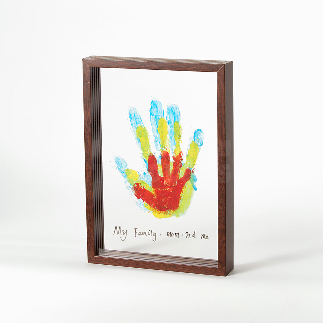 👶 Toddler Handprint Keepsake Frame – Capture Precious Memories Forever