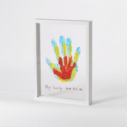 👶 Toddler Handprint Keepsake Frame – Capture Precious Memories Forever