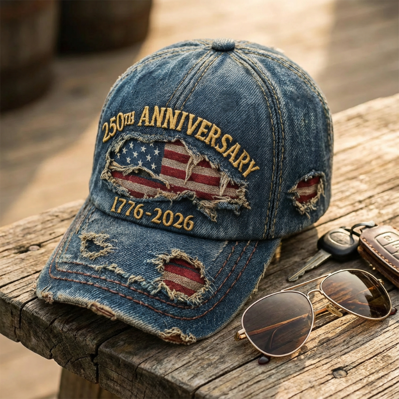 Heritage 250th Distressed Baseball Cap