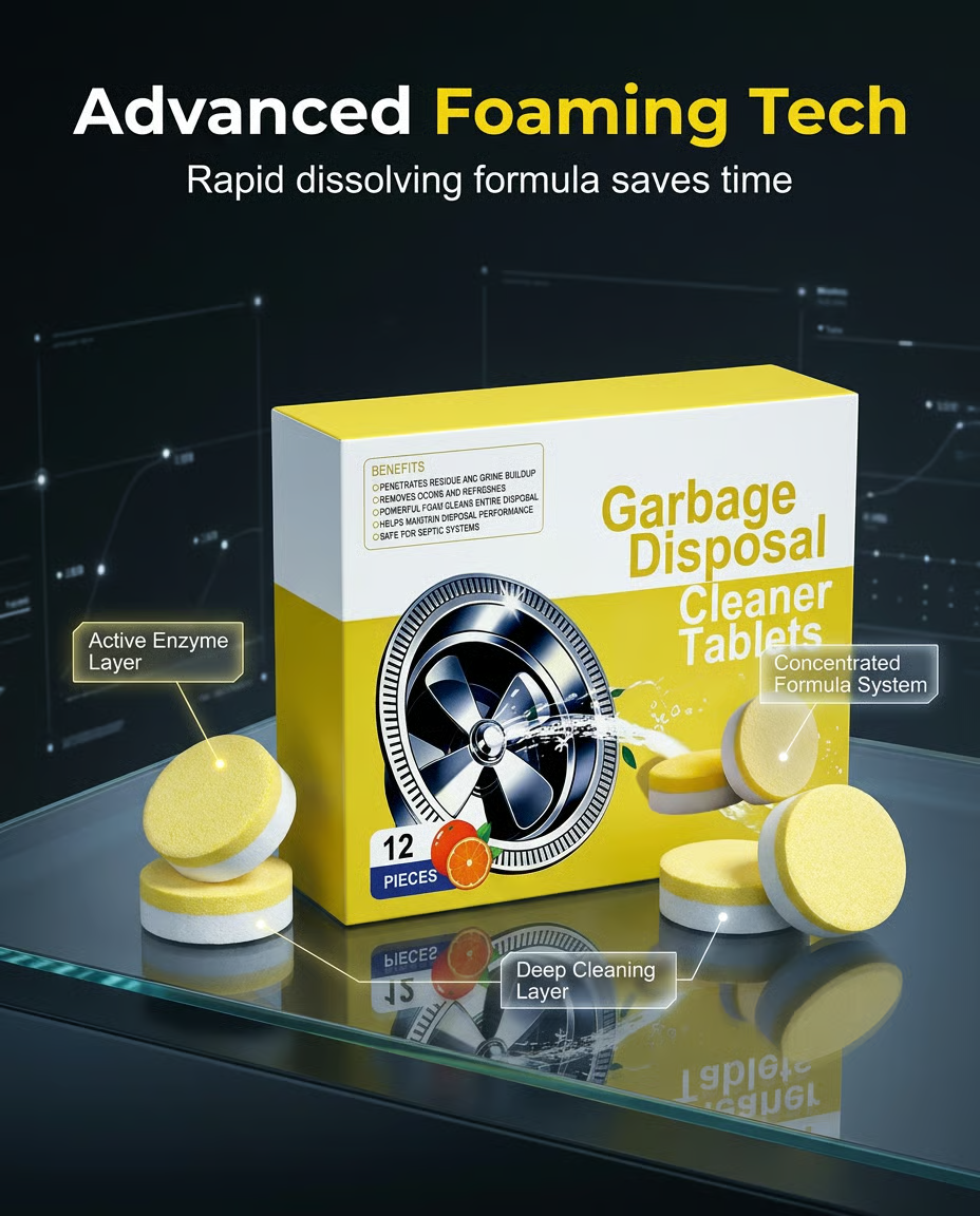 🏆Hot Sale⚡Deep Clean Disposal Tablets