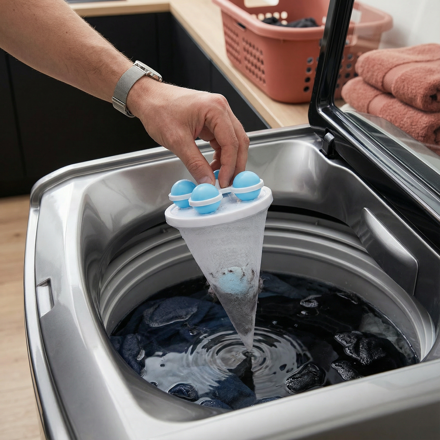 🧺 BUY 2 GET 1 FREE! 🧼Washing Machine Filter Bag