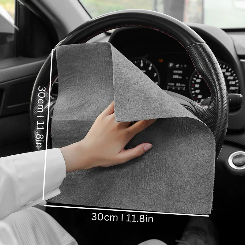 ✨Magic cleaning cloth, thickened, residue-free, watermark-free (30*40CM)