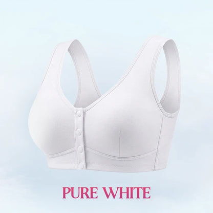 Posy Bra - Front Closure Breathable Cotton Lifting Bra for Seniors
