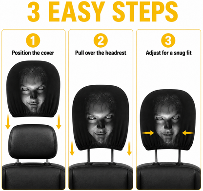 Spooky Horror Headrest
